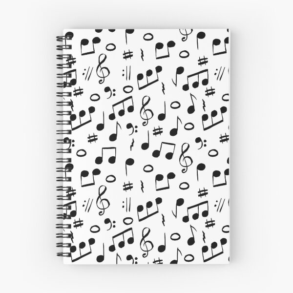 Item preview, Musical note pattern designed and sold by JenPolegattoArt.