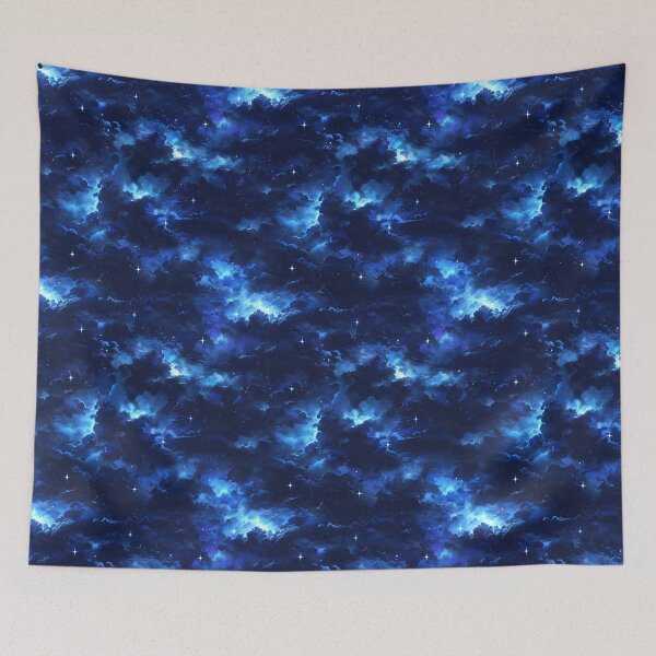 Item preview, Night Sky, Clouds, Seamless Pattern designed and sold by patternicco.