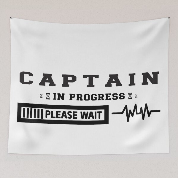 Item preview, Captain is progress please wait designed and sold by perfect-radius.