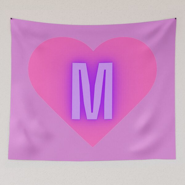 Item preview, Heart "M" designed and sold by tamsclub.