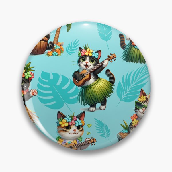 Item preview, Tiki Tabby Tropics designed and sold by ThatRandomJerk.