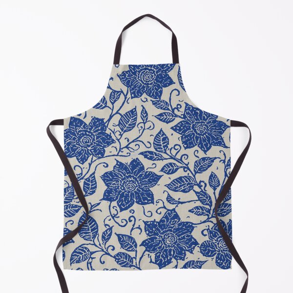 Item preview, Boho Floral Pattern Blue designed and sold by tonymagnerart.