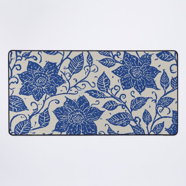 Item preview, Boho Floral Pattern Blue designed and sold by tonymagnerart.