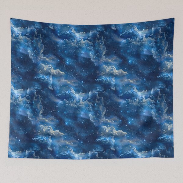 Item preview, Night Sky, Clouds, Seamless Pattern designed and sold by patternicco.