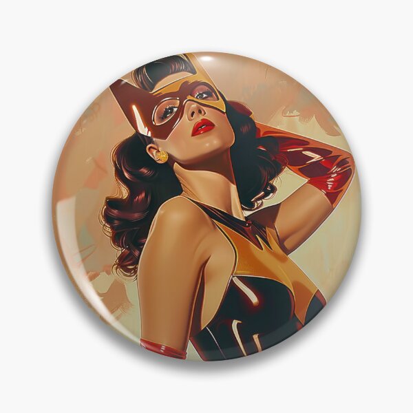 Aperçu de l'œuvre Vixen Vigilante de la scène du Vaudeville créée et vendue par Retro Type.