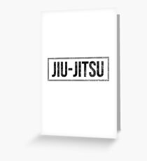 Jiu-Jitsu Accessories and Gear Greeting Card
