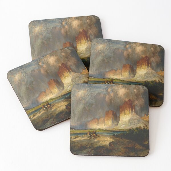 Item preview, Cliffs of the Upper Colorado River, Wyoming Territory, Thomas Moran designed and sold by Suzana Djordjevic.