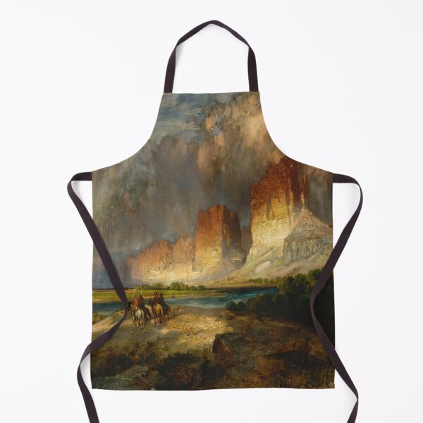 Item preview, Cliffs of the Upper Colorado River, Wyoming Territory, Thomas Moran designed and sold by Suzana Djordjevic.