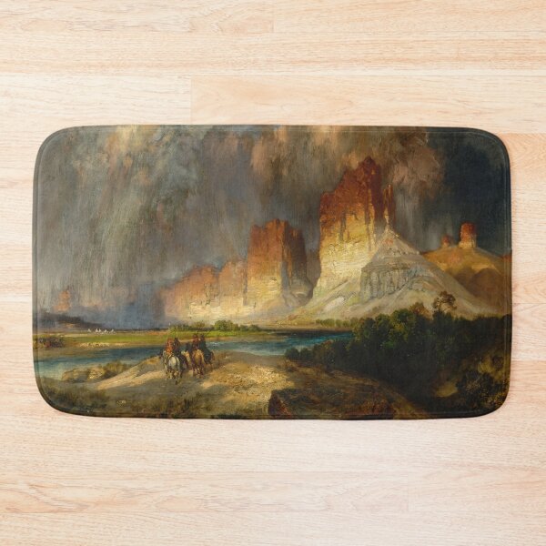 Item preview, Cliffs of the Upper Colorado River, Wyoming Territory, Thomas Moran designed and sold by Suzana Djordjevic.