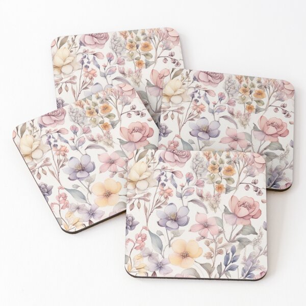 Item preview, Graceful Vintage Watercolor Delicacy" designed and sold by roon-ai.