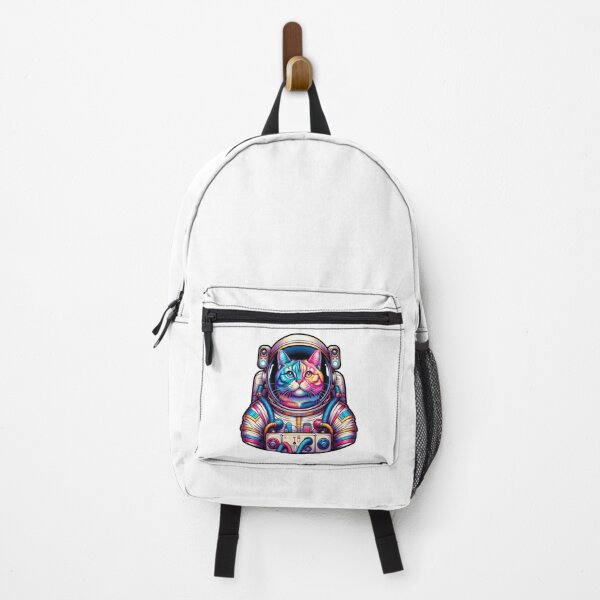 Item preview, Colorful Space Cat: Astronaut Feline designed and sold by RetroPop23.