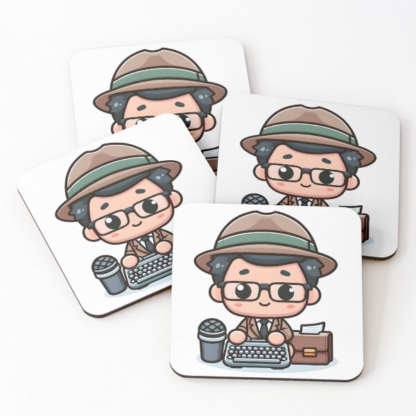 Item preview, Kawaii Journalist: A Typewriter designed and sold by CanvasCutie.