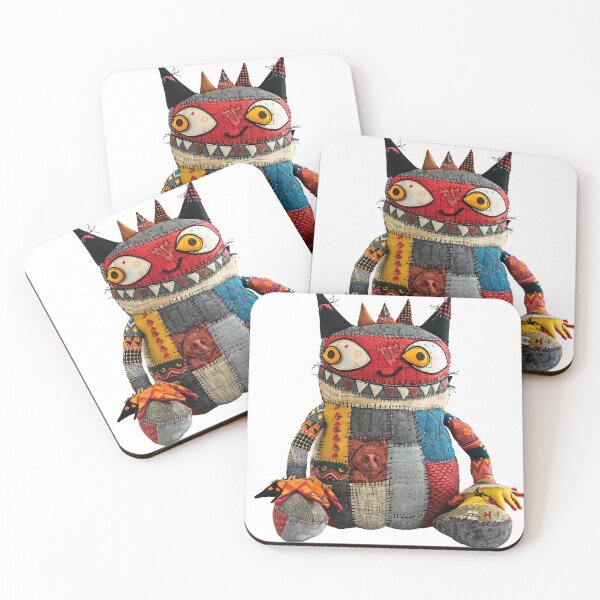 Item preview, Stitchy The Patchwork Monster designed and sold by RENcraft.