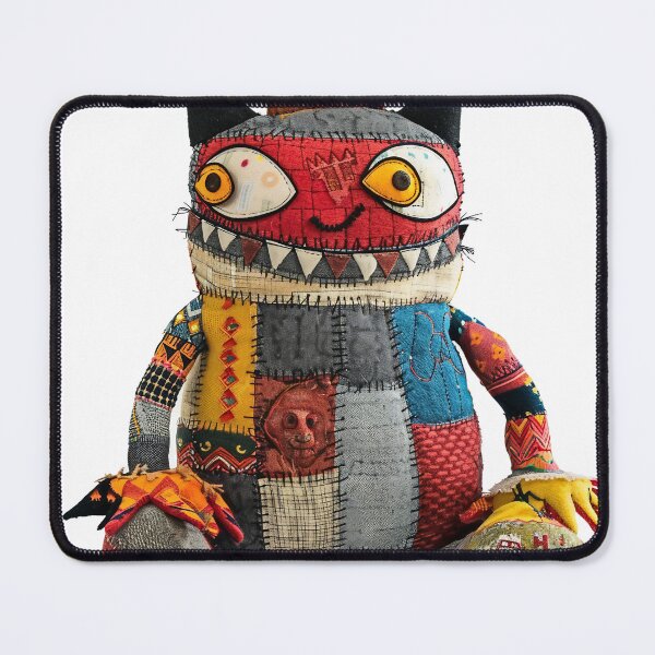 Item preview, Stitchy The Patchwork Monster designed and sold by RENcraft.