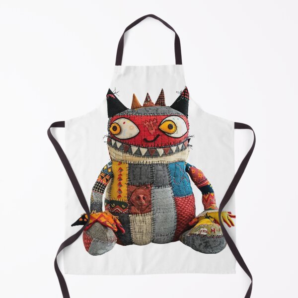 Item preview, Stitchy The Patchwork Monster designed and sold by RENcraft.