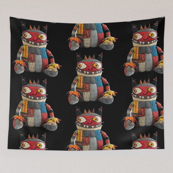 Item preview, Stitchy The Patchwork Monster designed and sold by RENcraft.