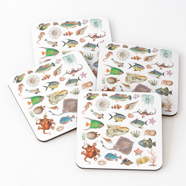Item preview, Tropical Coral Reef Fish designed and sold by Fairymeshop.