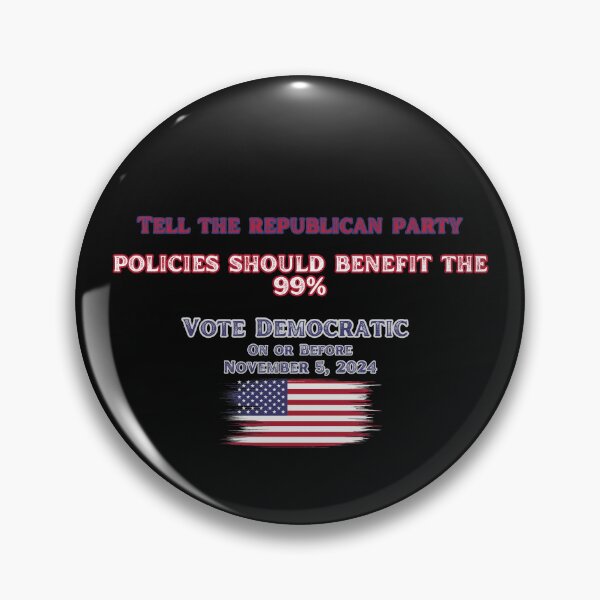 Item preview, Policies Should Benefit the 99% - Vintage Political Design designed and sold by CoolUniqueNovel.