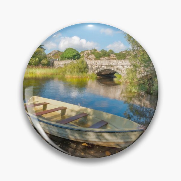Item preview, Boat At Padarn Lake Llanberis designed and sold by AJEvans.