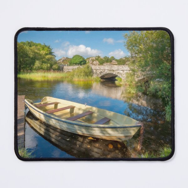Item preview, Boat At Padarn Lake Llanberis designed and sold by AJEvans.