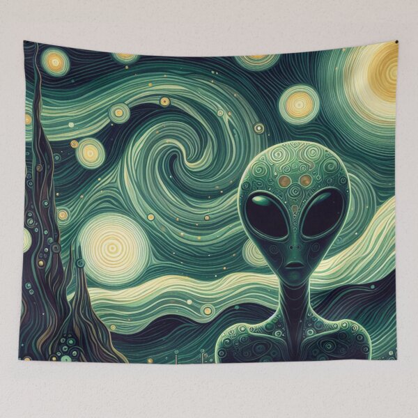 Item preview, Alien designed and sold by HarmonyandSage.