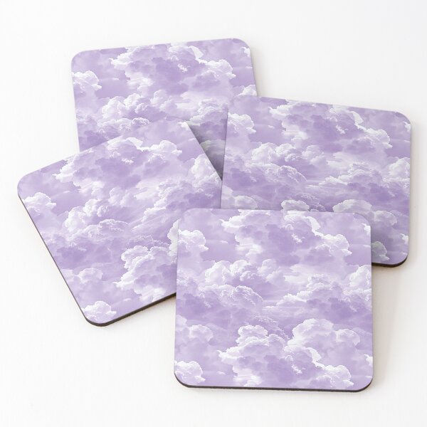 Item preview, Violet Cloudy Sky, Seamless Pattern designed and sold by patternicco.