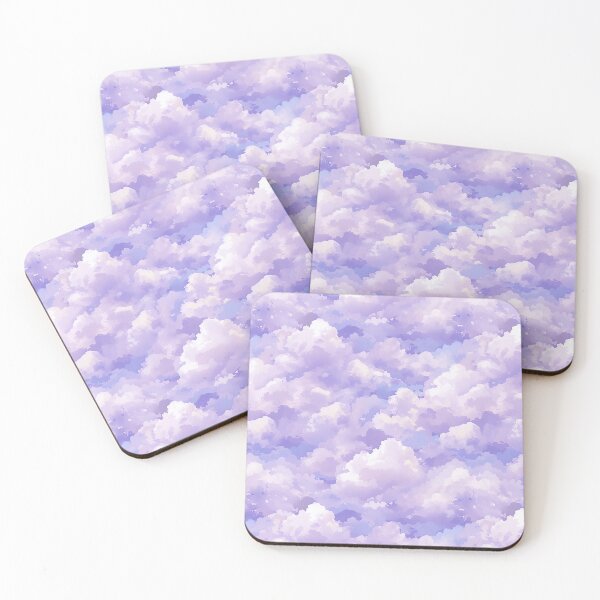 Item preview, Violet Cloudy Sky, Seamless Pattern designed and sold by patternicco.