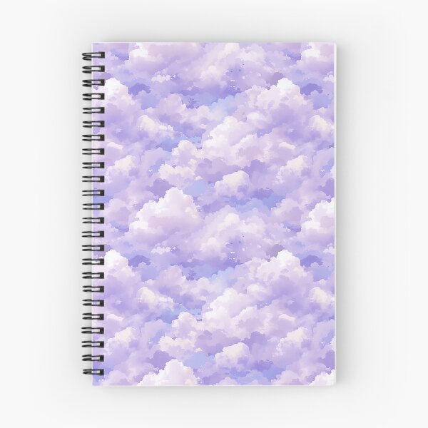 Item preview, Violet Cloudy Sky, Seamless Pattern designed and sold by patternicco.