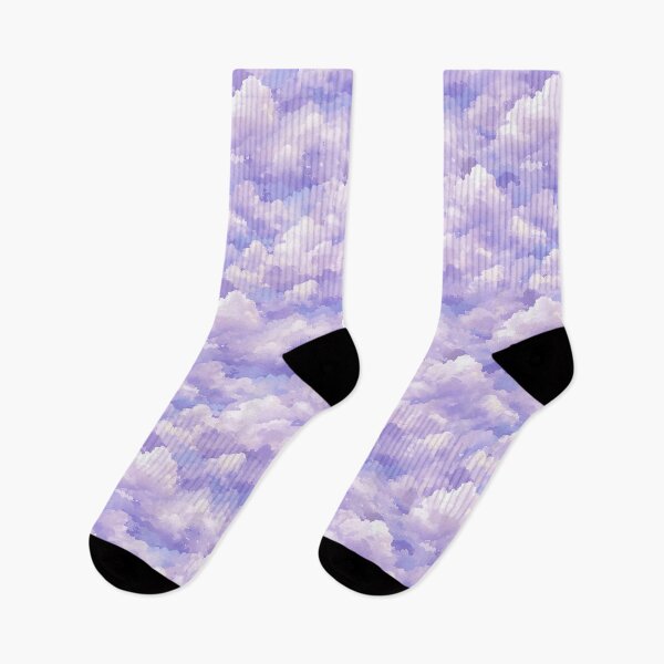 Item preview, Violet Cloudy Sky, Seamless Pattern designed and sold by patternicco.