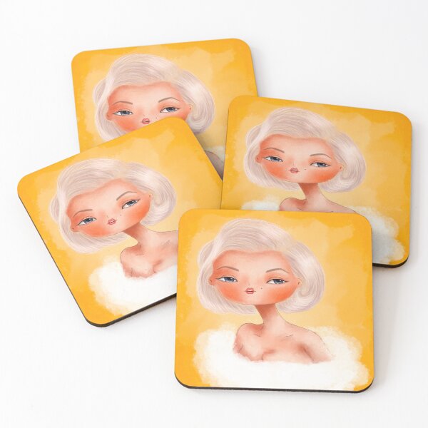 Item preview, Marilyn Monroe illustration designed and sold by Art-by-Nika.