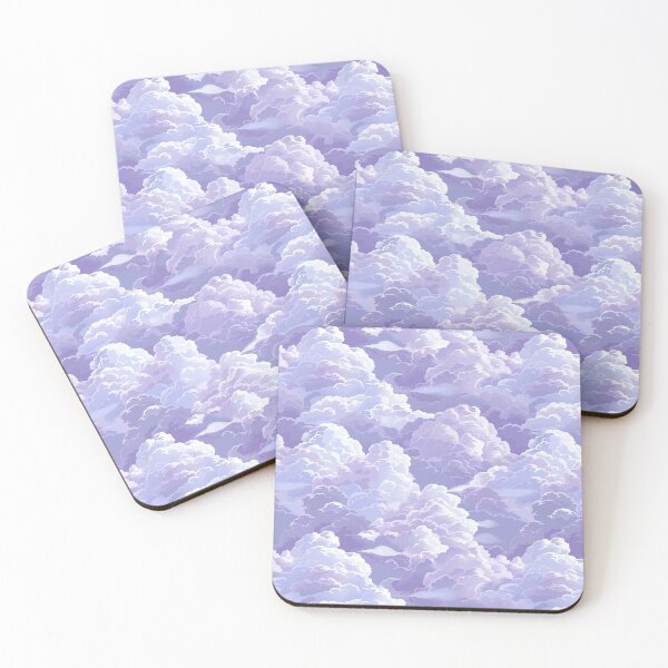 Item preview, Violet Cloudy Sky, Seamless Pattern designed and sold by patternicco.