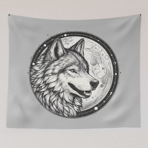 Item preview, wolf smile designed and sold by gkhanco.