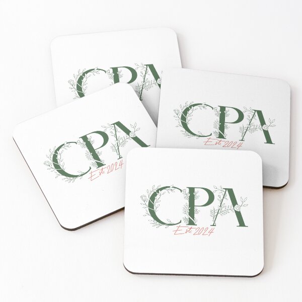 Item preview, Floral CPA Established 2024 designed and sold by accountingann.