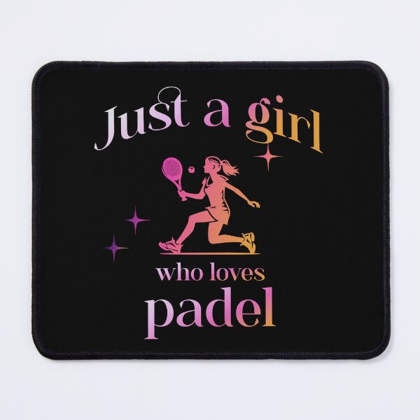 Item preview, Just a girl who loves padel designed and sold by ByDesign61.