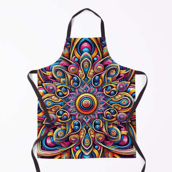 Item preview, Trippy Kaleidoscope of Geometric Shapes and Vibrant Colors designed and sold by Philip-p22.