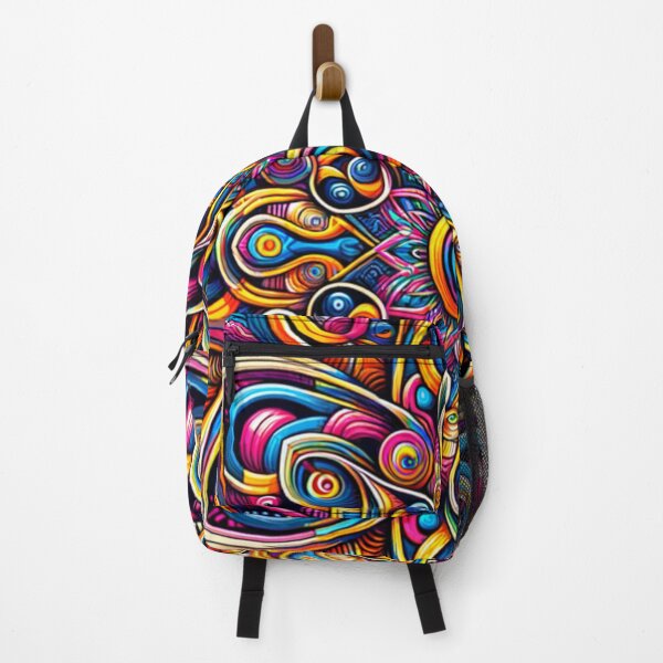 Item preview, Trippy Kaleidoscope of Geometric Shapes and Vibrant Colors designed and sold by Philip-p22.