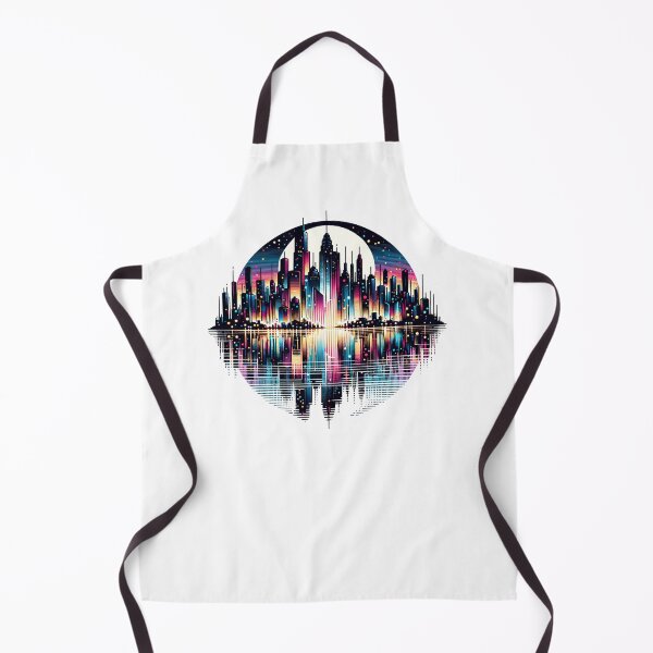Item preview, City Skyline at Dusk, with Silhouetted Skyscrapers designed and sold by Philip-p22.