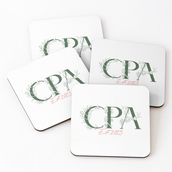 Item preview, Floral CPA Established 2023 designed and sold by accountingann.