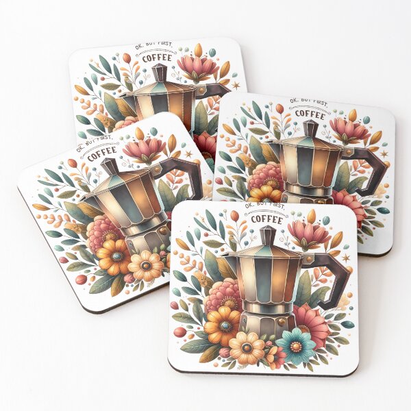 Item preview, But First Coffee Moka designed and sold by barbaraking35.