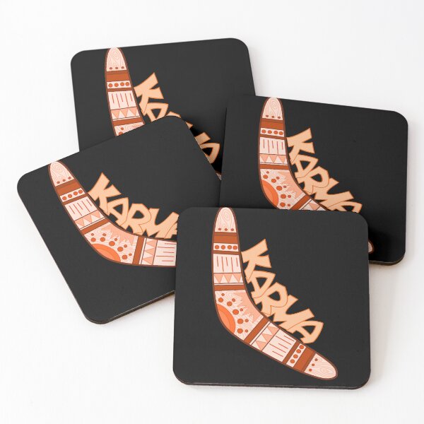 Item preview, Karma Boom designed and sold by Bad Signal Studios .