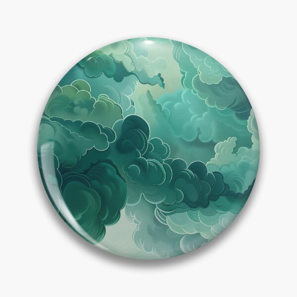 Item preview, Green Clouds, Seamless Pattern designed and sold by patternicco.