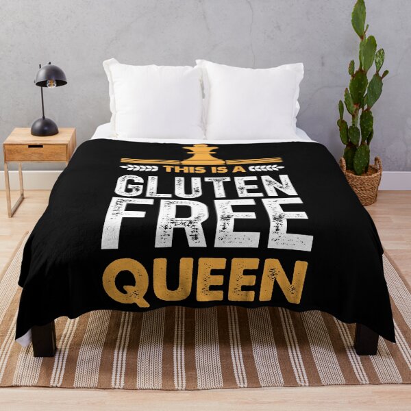 Item preview, "This is a Gluten-free queen" t shirt design designed and sold by MyGluteesFree77.