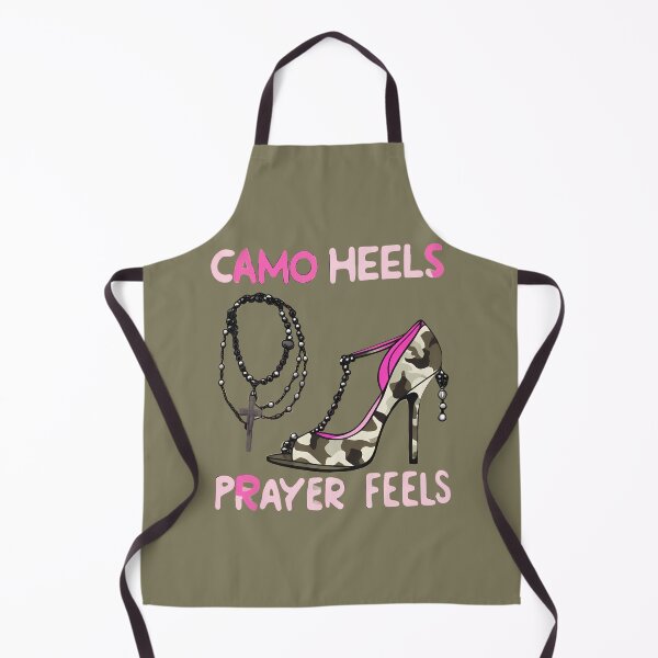 Item preview, Camo Heels and Prayer Feels designed and sold by @ndrys.