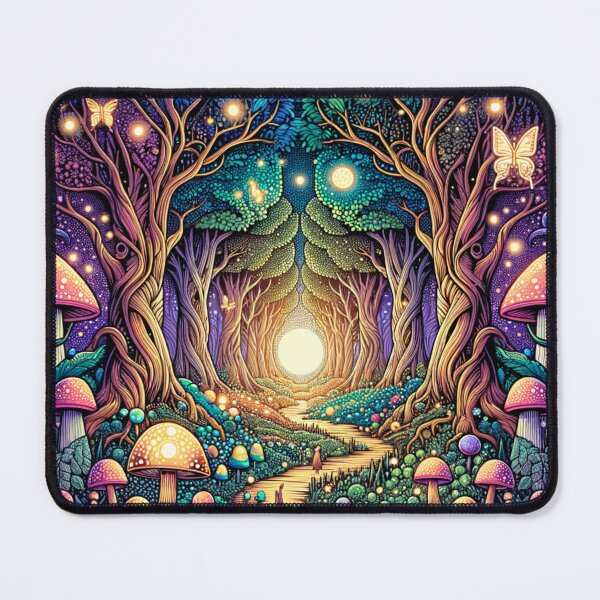 Item preview, Magical Forest with Towering Trees and Hidden Pathways designed and sold by Philip-p22.