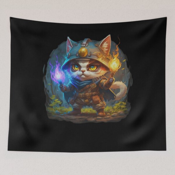 Item preview, Cat warrior designed and sold by always-for-you.