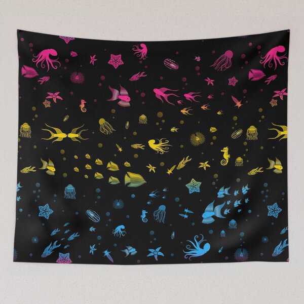 Item preview, Sea of Pride - Pansexual Flag designed and sold by StephOBrien.