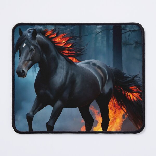 Item preview, Black Fire Horse designed and sold by ThralStore.