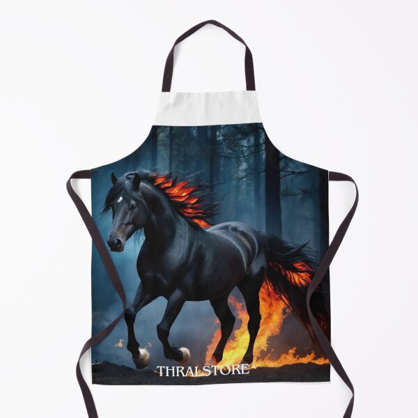 Item preview, Black Fire Horse designed and sold by ThralStore.