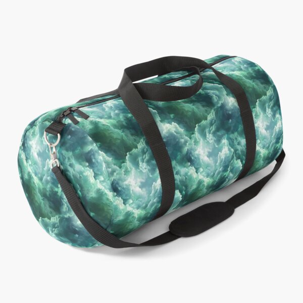Item preview, Green Atmospheric Clouds, Seamless Pattern designed and sold by patternicco.