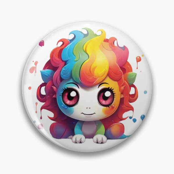 Item preview, Rainbow monster designed and sold by CreativeLifeMe.